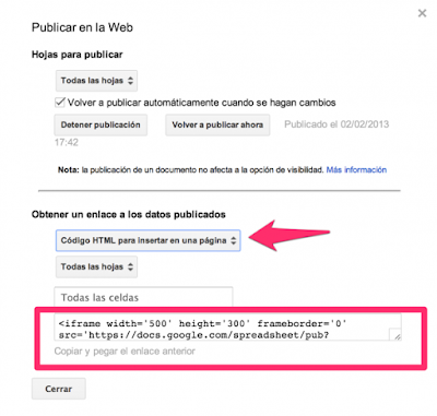 "Insertar en Web Documento de Google Drive5" 