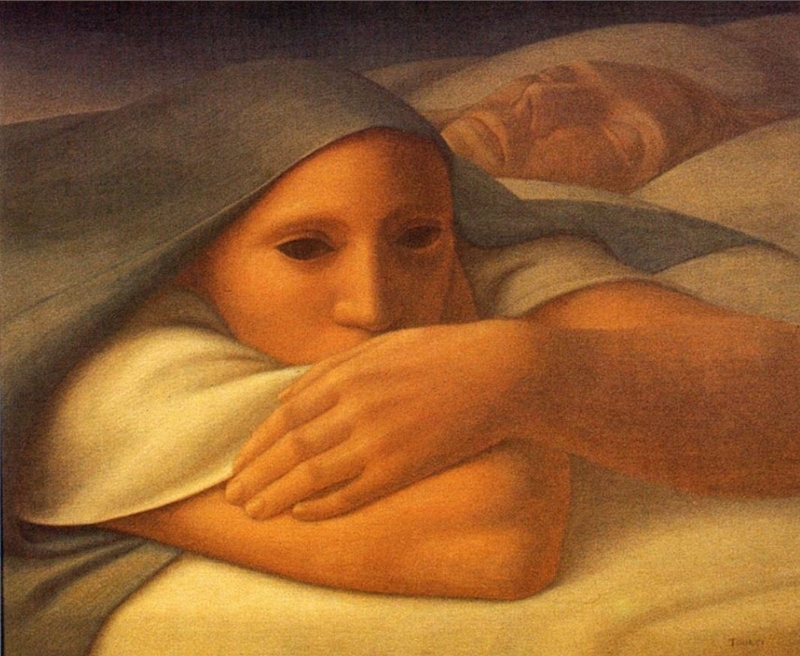 George Clair Tooker 1920-2011 | American Magic Realist painter George Clair Tooker 1920-2011 | American Magic Realist painter