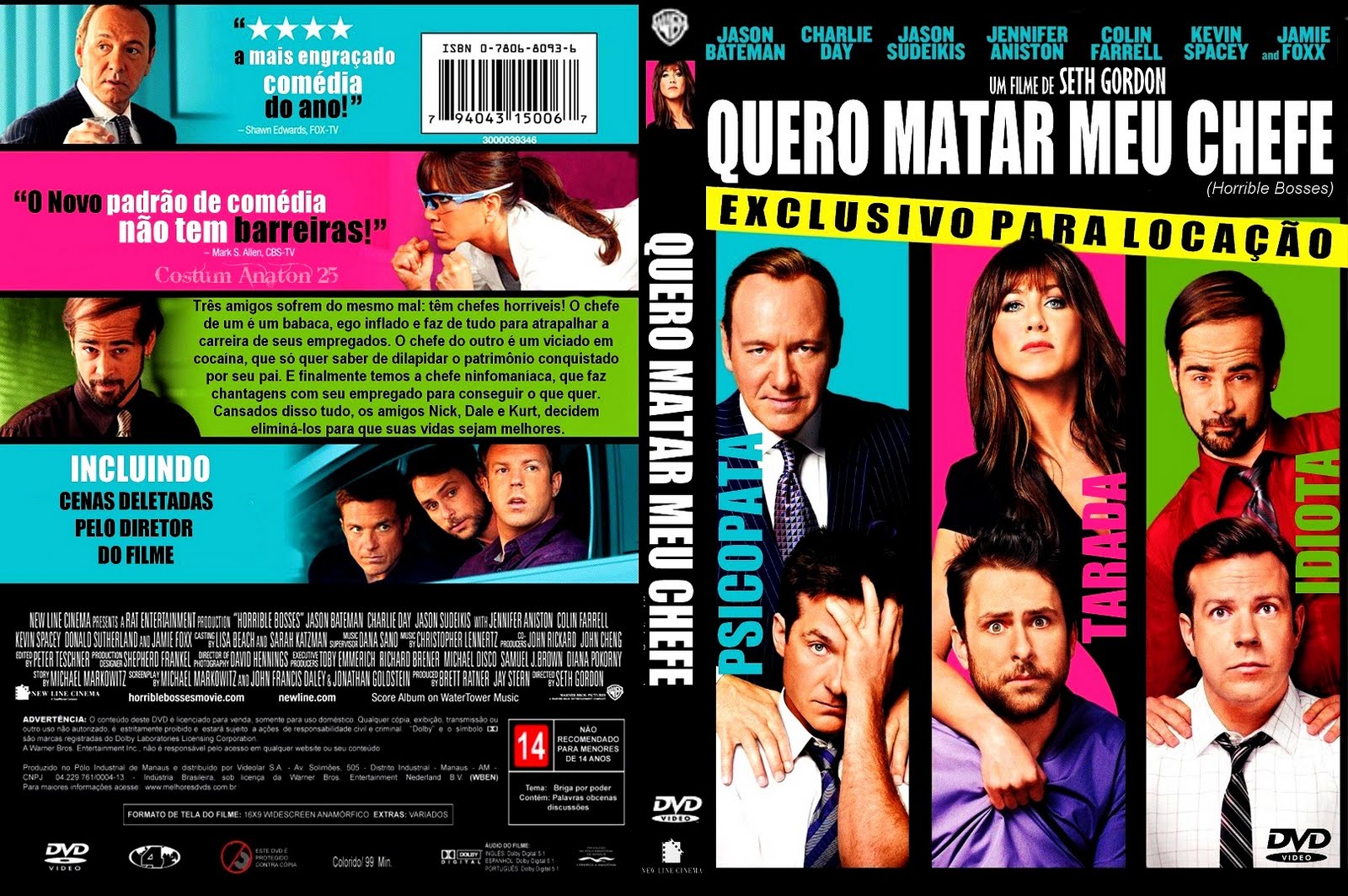 CAPAS DE FILME DE COMÉDIA Quero Matar Meu Chefe CAPAS DE FILME DE COMÉDIA Quero Matar Meu Chefe