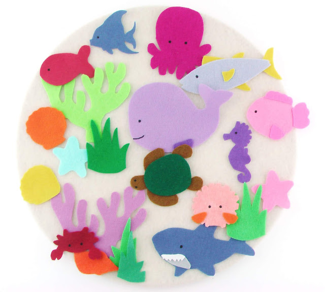 Flannel Board Fun Ocean Set