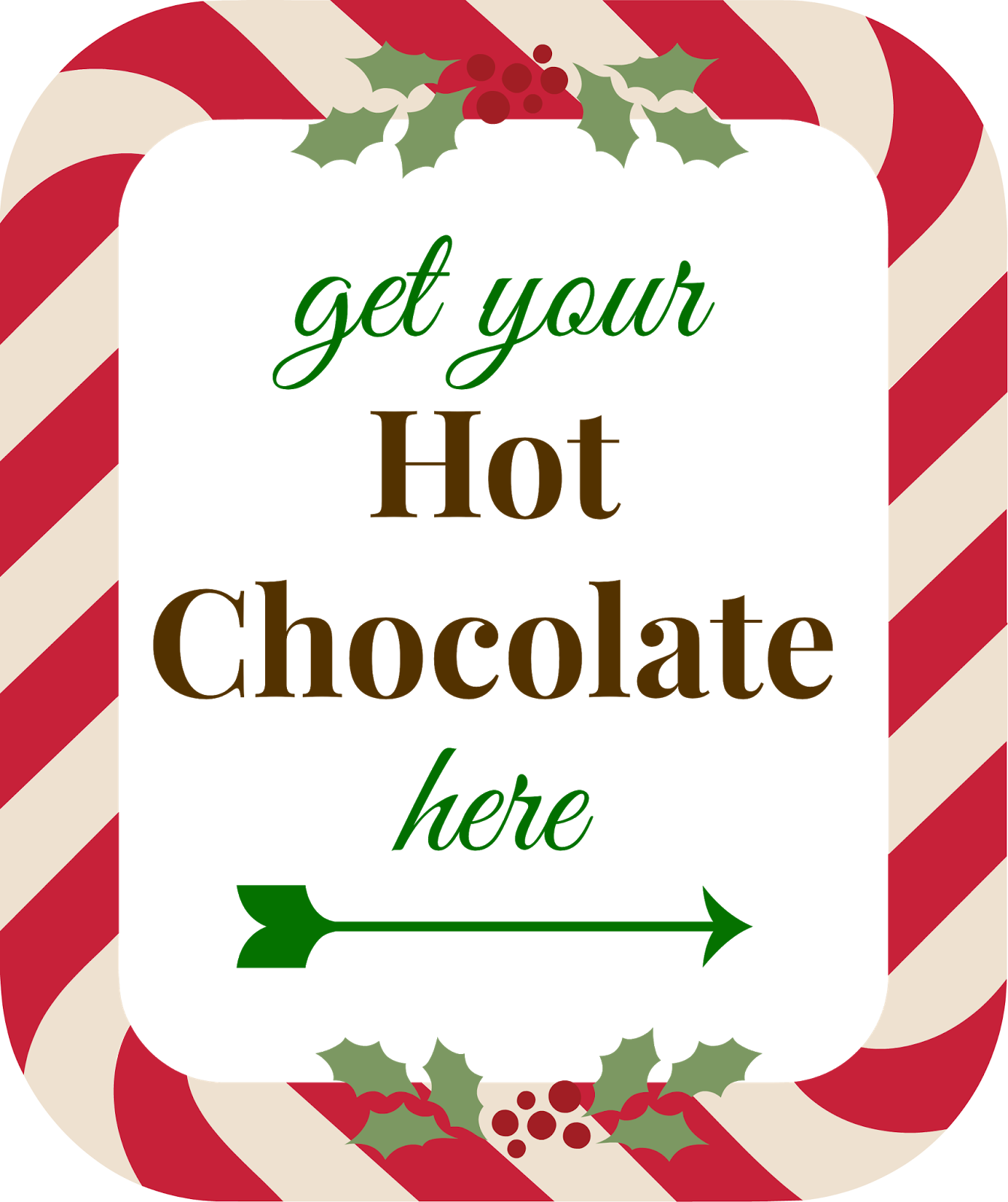 Free Hot Cocoa Printables