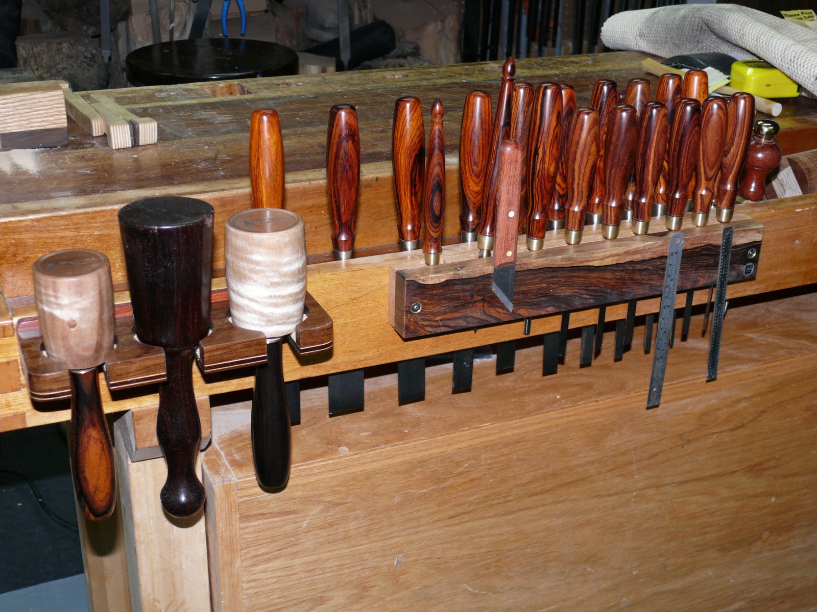 Rich's Woodcraft Improving Shop Tool Storage with MagBloks