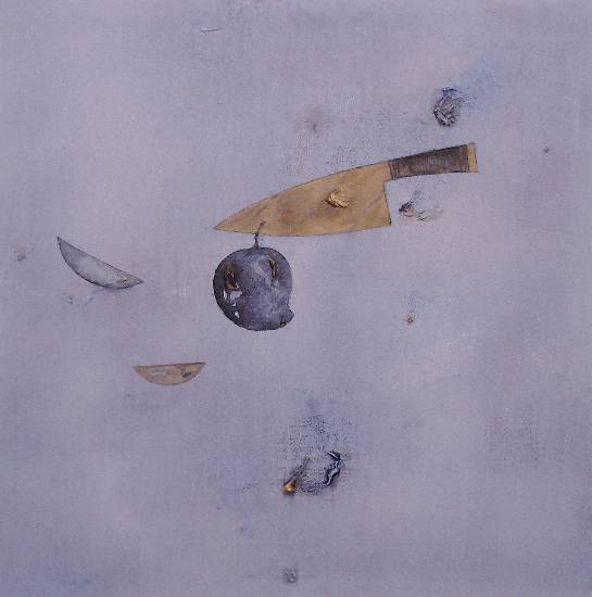Untitled - 4, Painting by Arvind Patel, Acrylic on Canvas , 36 x 36 inches ( part of his portfolio on www.indiaart.com)