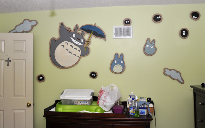 NakaKon: Totoro Bedding and Nursery Update