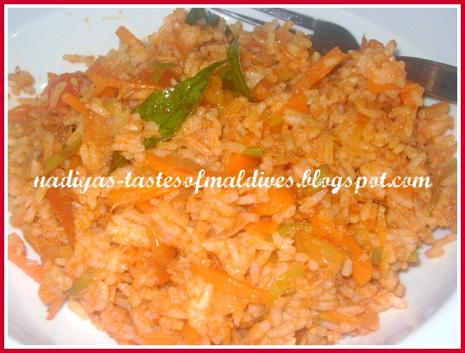 Nadiya's Tastes Of Maldives Tuna fried rice (1)