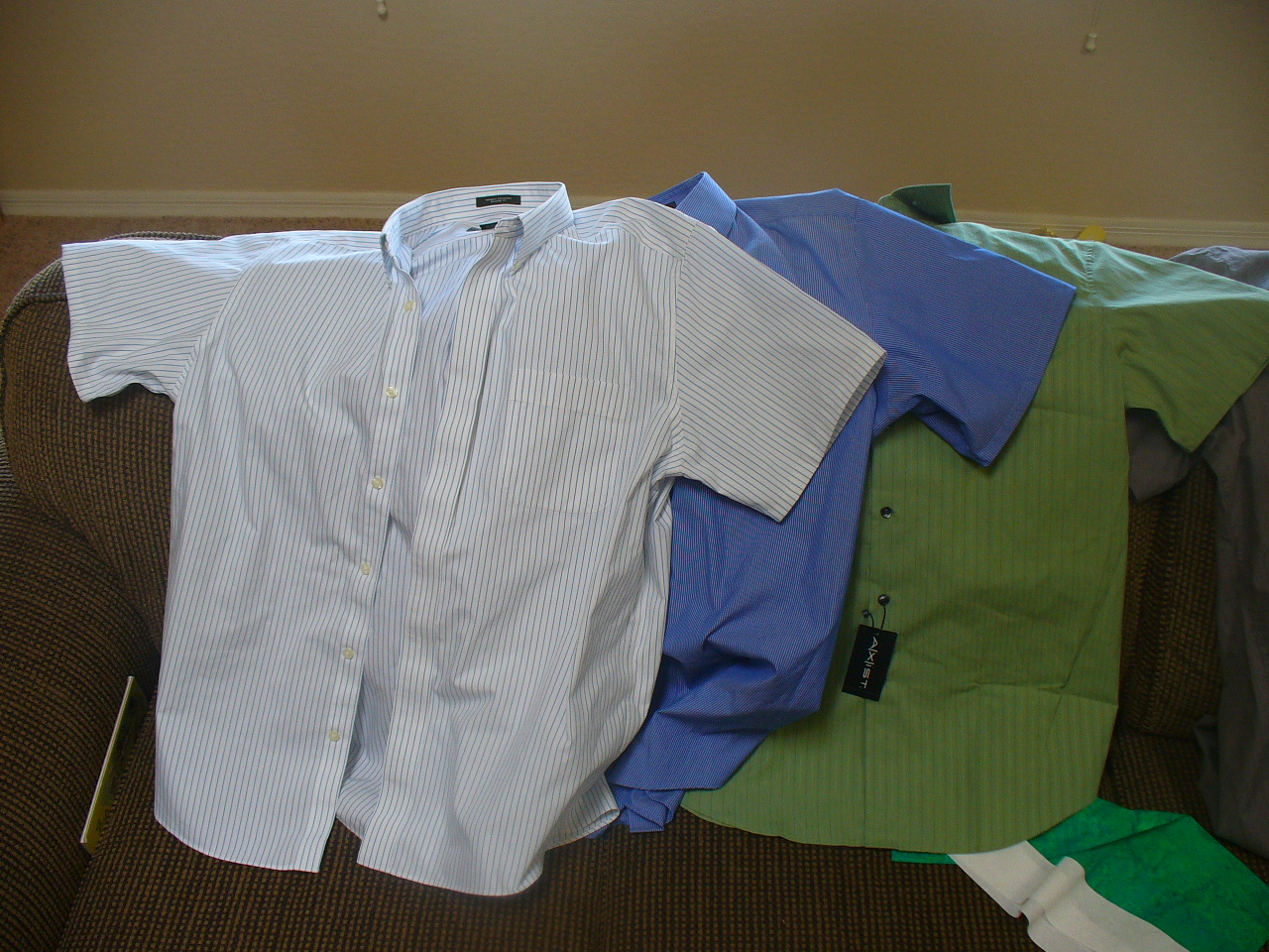 Alpine Climb Tutorial Make long sleeves short sleeves on a men's dress shirt