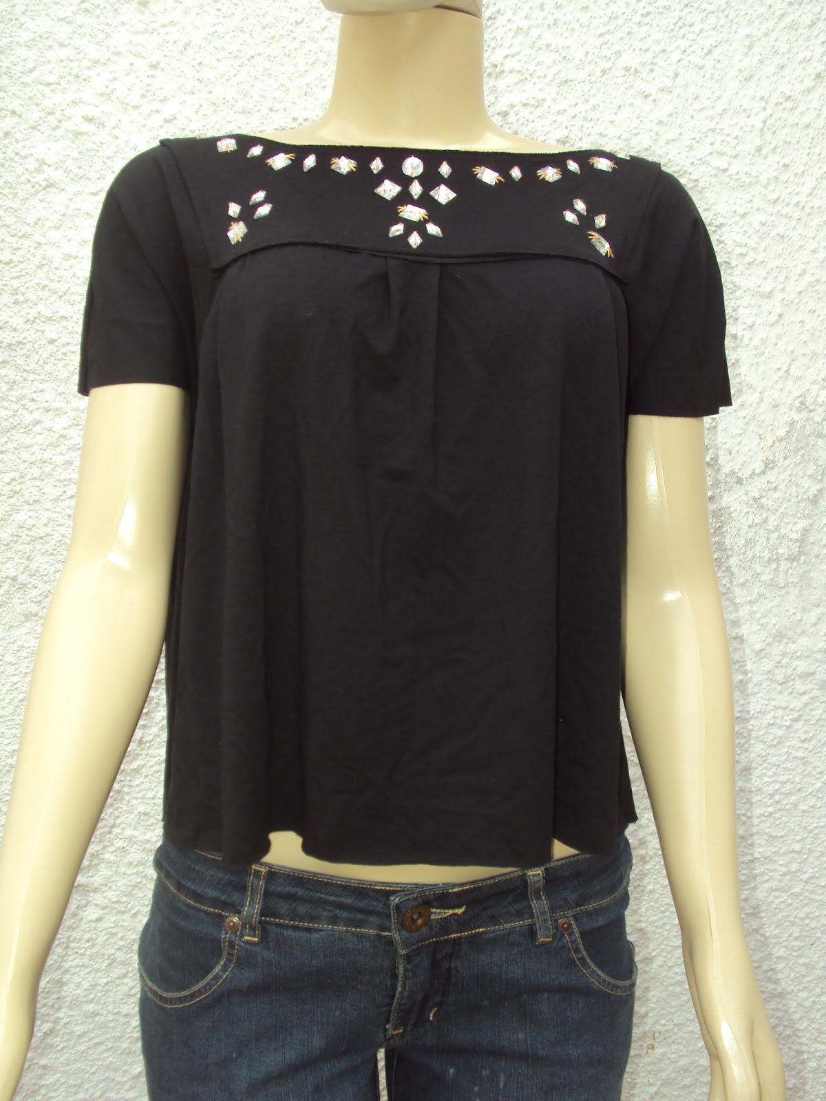 Espaço Sob Medida: Blusa viscose com elastano /VENDIDA