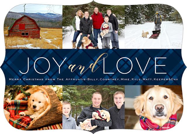 Holiday Greeting card from Photo Affections
