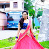 Telugu TV Anchor Anasuya Stills In Pink Lehenga Choli