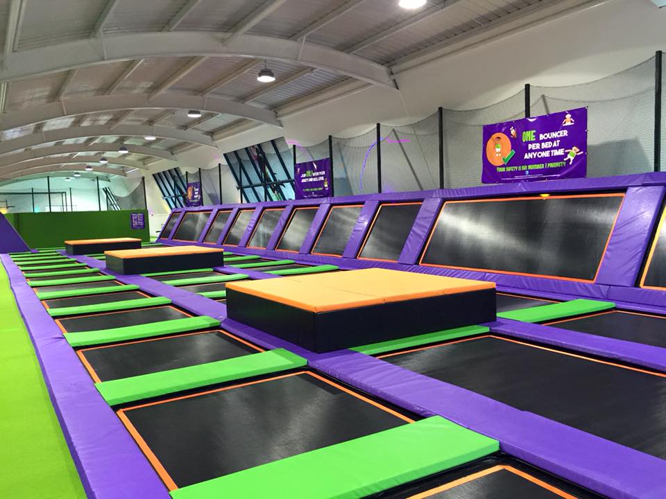 Jump Arena Trampoline Park UK Jump as high as you can at