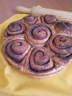 Cinamon Rolls de Chocolate.