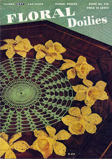Flower Doilies Crochet Book 258 from Coats & Clarks