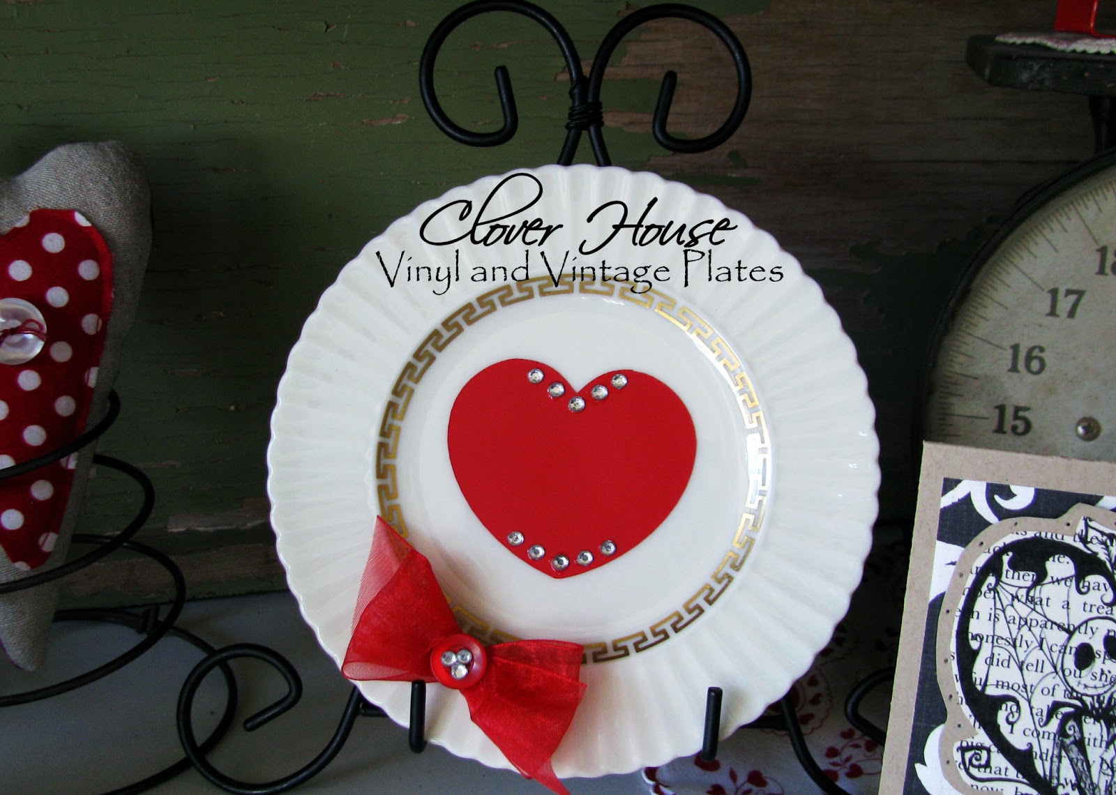 Clover House Vinyl and Vintage Plates