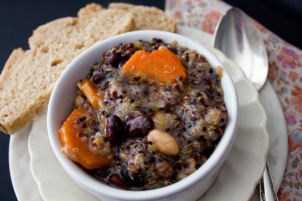 Rurification Robin Edmundson Eric's Quinoa and Sausage Crockpot Stew