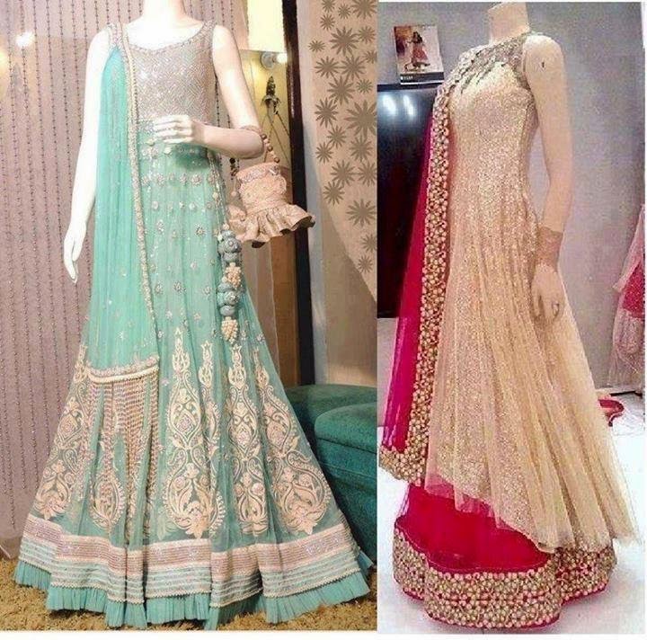 Pakistani Asian Wedding Bridal Embroidered Fancy dresses 2015-2016 ...