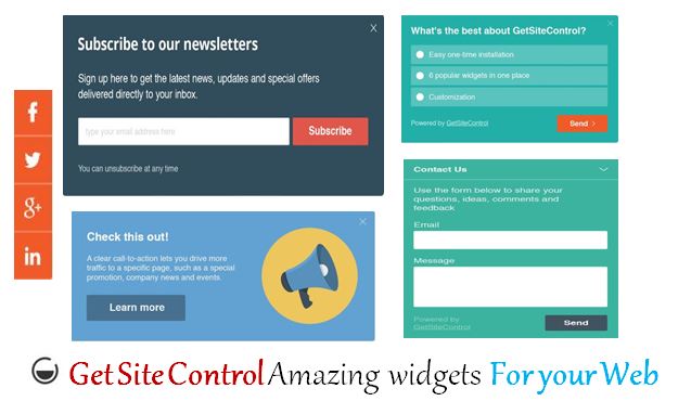 Getsitecontrol widgets blogger, how to install getsitecontrol in blog