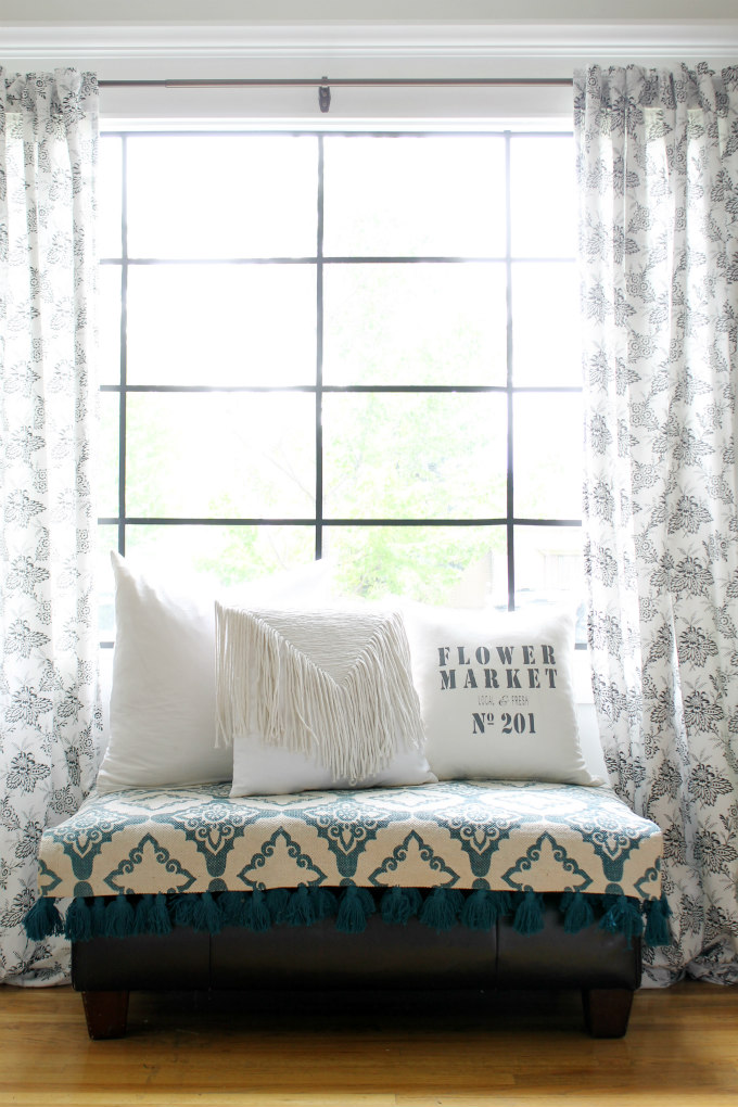 How to update boring windows using electrical tape The Wicker House