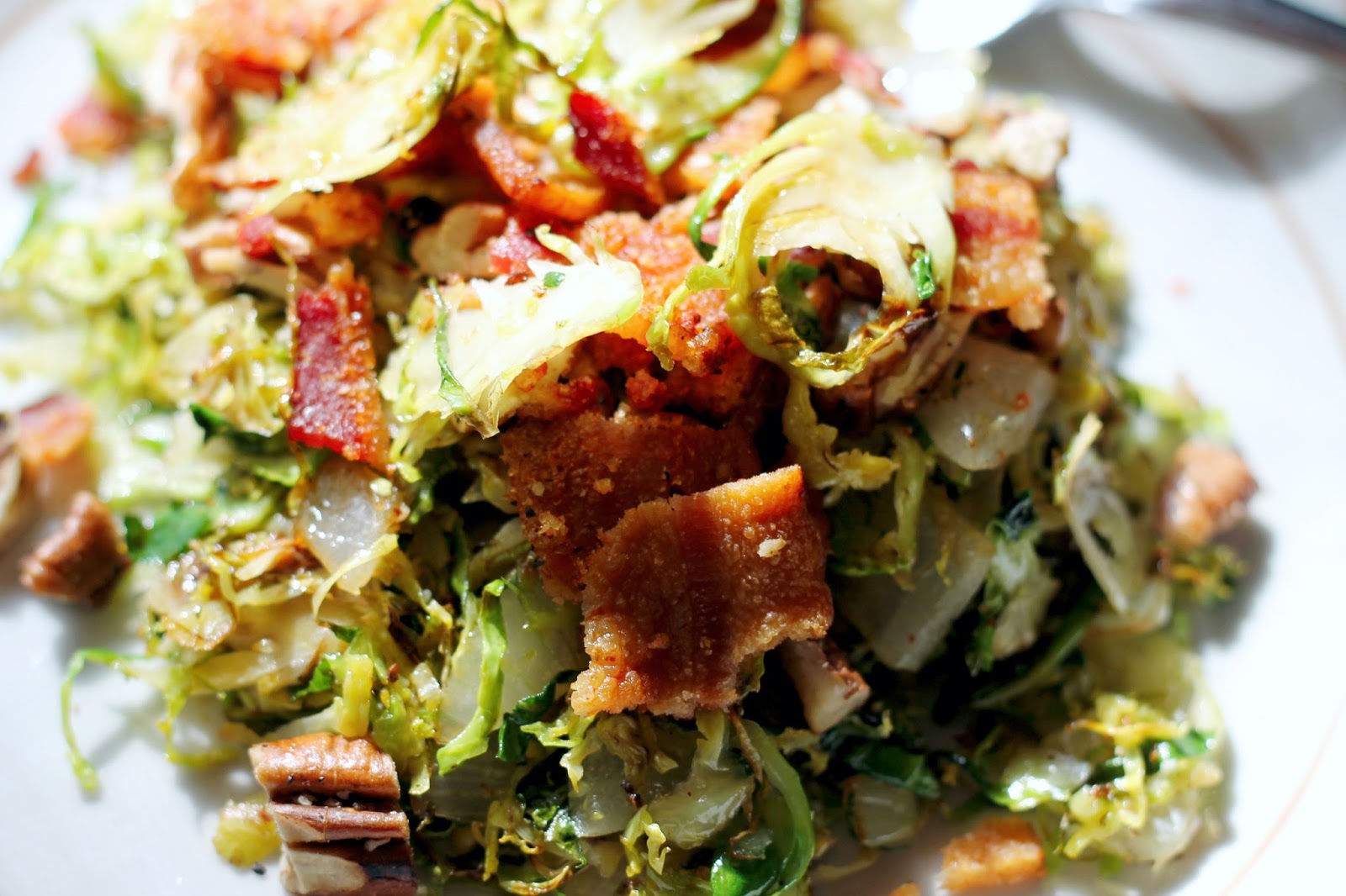 Cooking With Mary and Friends Roasted Shredded Brussels Sprouts