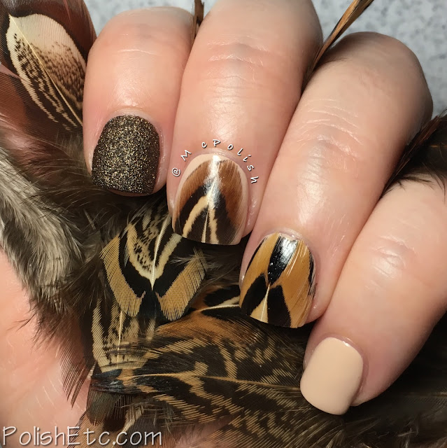 Feather Nails for the #31DC2018Weekly - McPolish