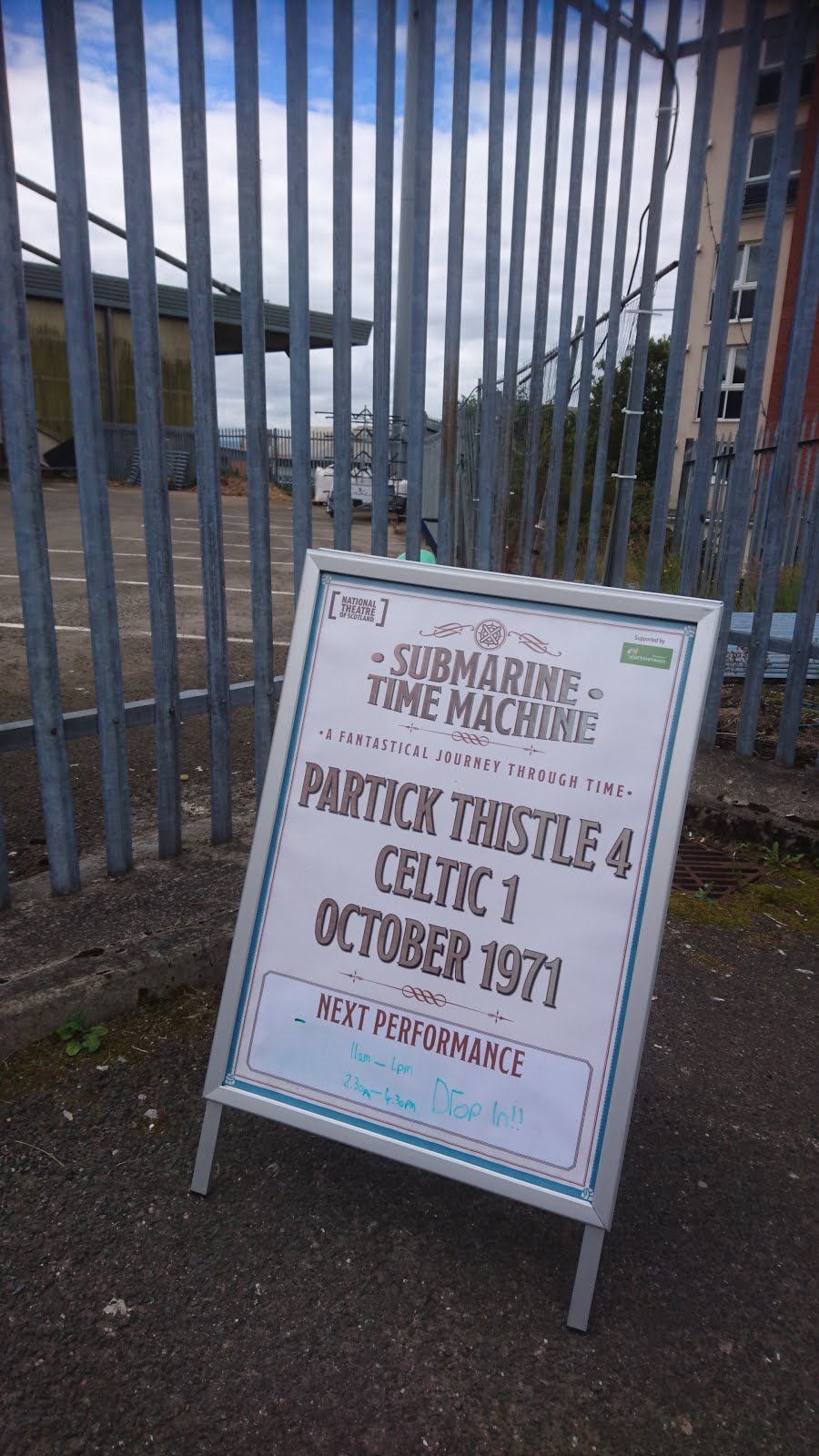 Glasgow Punter The Submarine Time Machine.