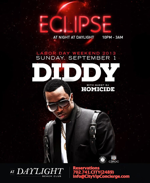 CITY VIP CONCIERGE Latest NEWS & UPDATES *** DIDDY Labor Day Weekend