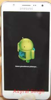 Android logo - Hard Reset Samsung Galaxy A8 - A800F 