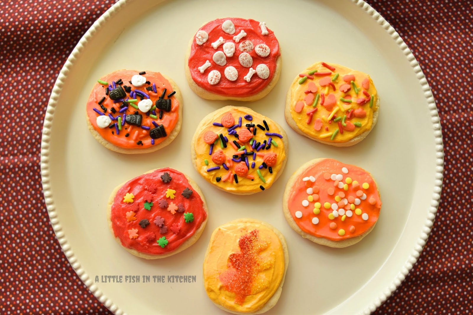 Cream Cheese Sugar Cookies with Easy Vanilla Buttercream Frosting A