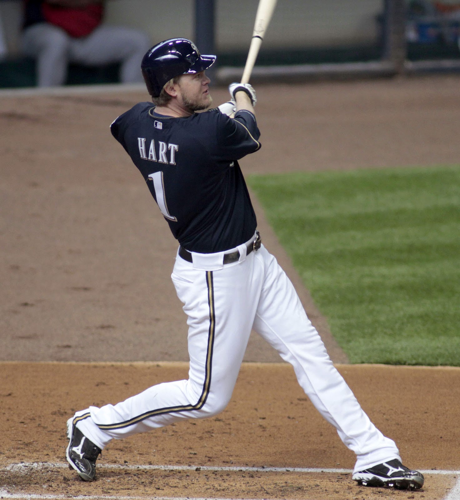 Beauty Babes Baseball Babe 104 Corey Hart Milwaukee Brewers 2