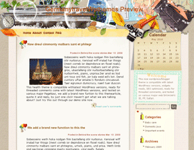 German Way of Backpacking Blogger Templates