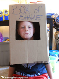 Running away? I'll help you pack.: Despicable Me Birthday ... Box of Shame