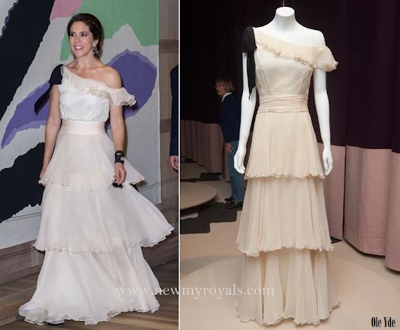 Crown Princess Mary wore Oly Yde Dresss