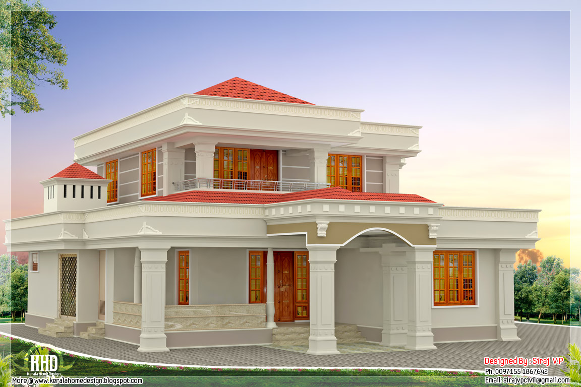 Beautiful Indian home design in 2250 sq.feet