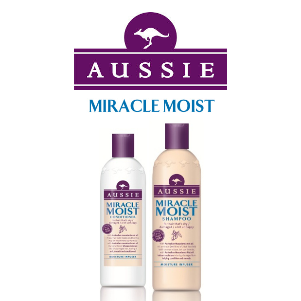 Aussie Miracle Moist Shampoo and Conditioner