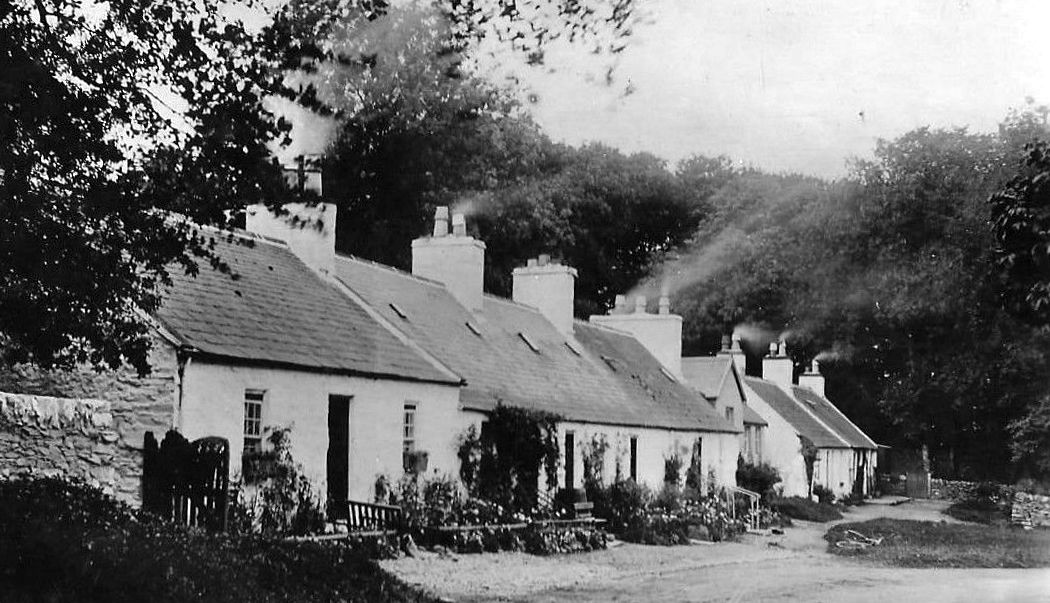 Tour Scotland Old Photographs Cottages Castle Douglas Scotland