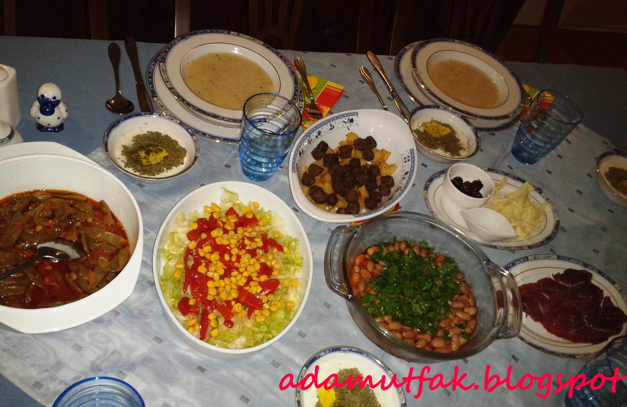 Ada Mutfak�tan Lezzetli Ev Yemekleri Ramazan�ın Anlamı İftar Yemeğimiz2