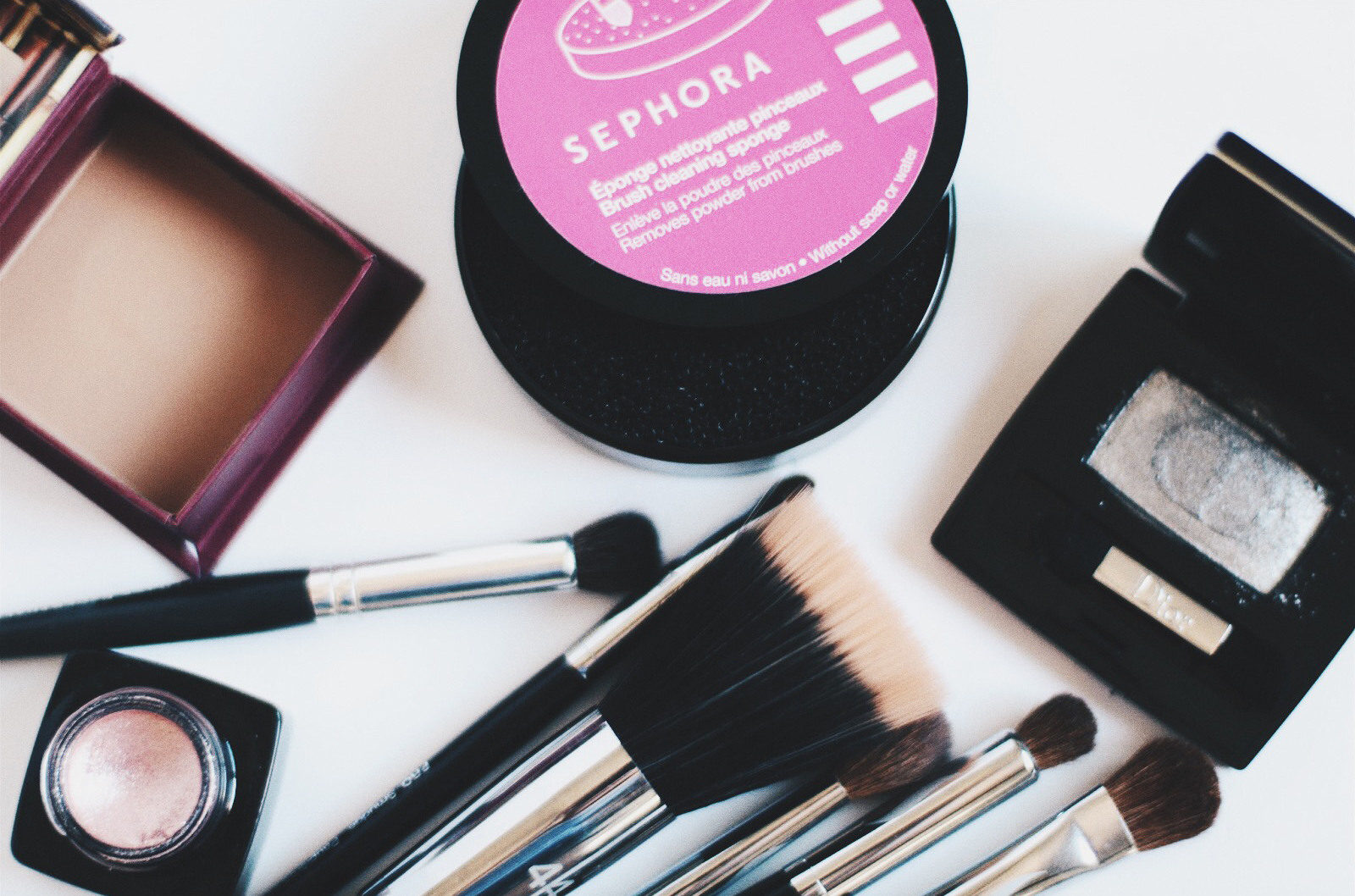 sephora eponge nettoyant pinceau avis test