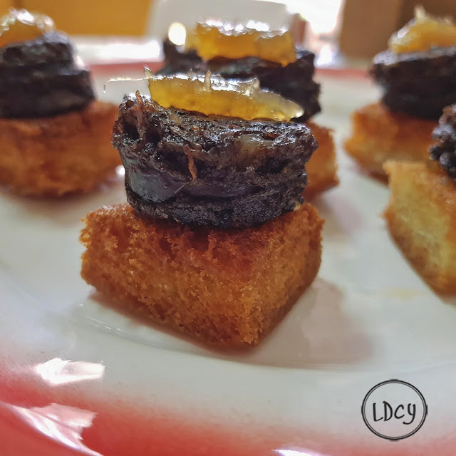 Morcilla Y Mermelada/ Black Pudding And Jam
