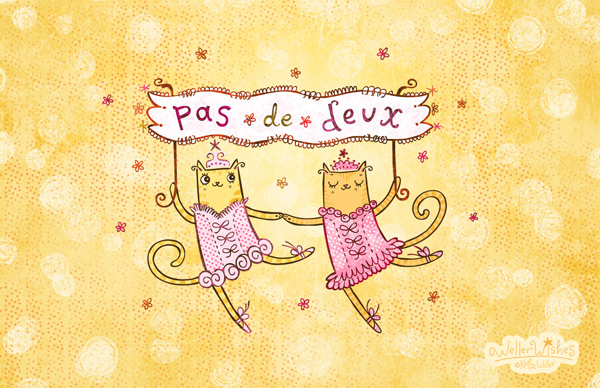 WellerWishes Pas De Deux available at Society 6 