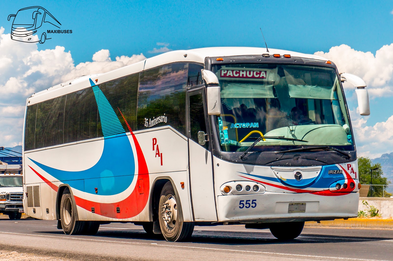 MAXIBUSES AUTOBUSES DE PRIMERA CLASE, PACHUCA, ACTOPAN, IXMIQUILPAN PAI MAXIBUSES AUTOBUSES DE PRIMERA CLASE, PACHUCA, ACTOPAN, IXMIQUILPAN PAI