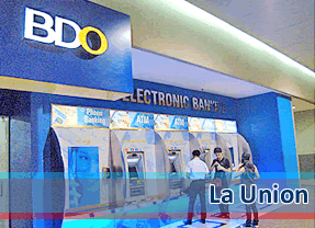 List of BDO ATM - La Union