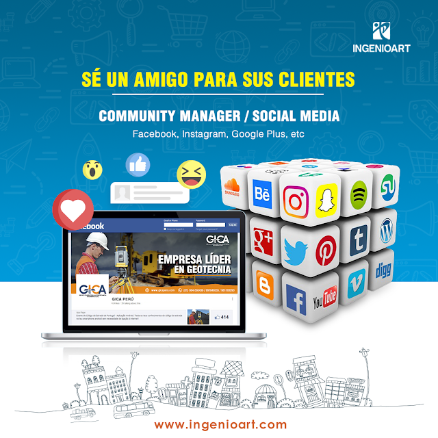 Servicio de Redes Sociales Lima Peru