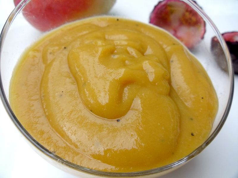 Gourmande ou passionnée... Compote mangue, passion