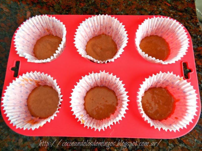 Mini cheesecakes de dulce de leche y brownie