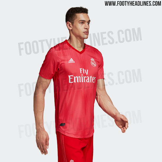 real madrid jersey red
