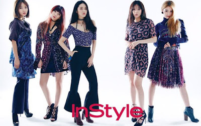 4minute InStyle March 2016