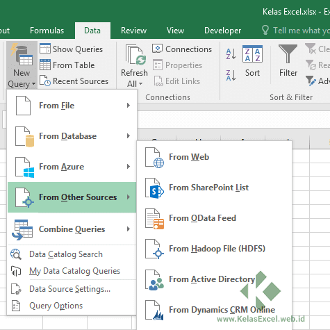 Get & Transform Excel 2016