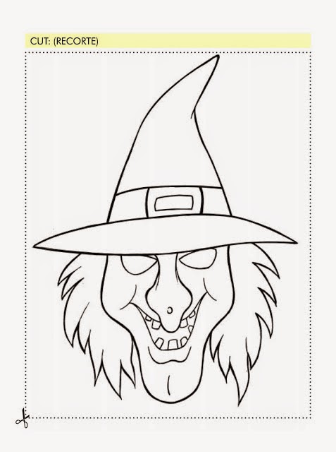 40 DESENHOS DE BRUXA PARA COLORIR, PINTAR, IMPRIMIR! DESENHOS DE HALLOWEEN  BRUXAS - ESPAÇO EDUCAR DESENH…