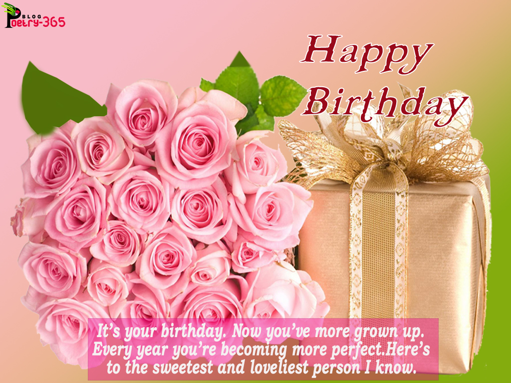 Wishes and Poetry: Happy Birthday Cute Images and Birthday Cake Quotes