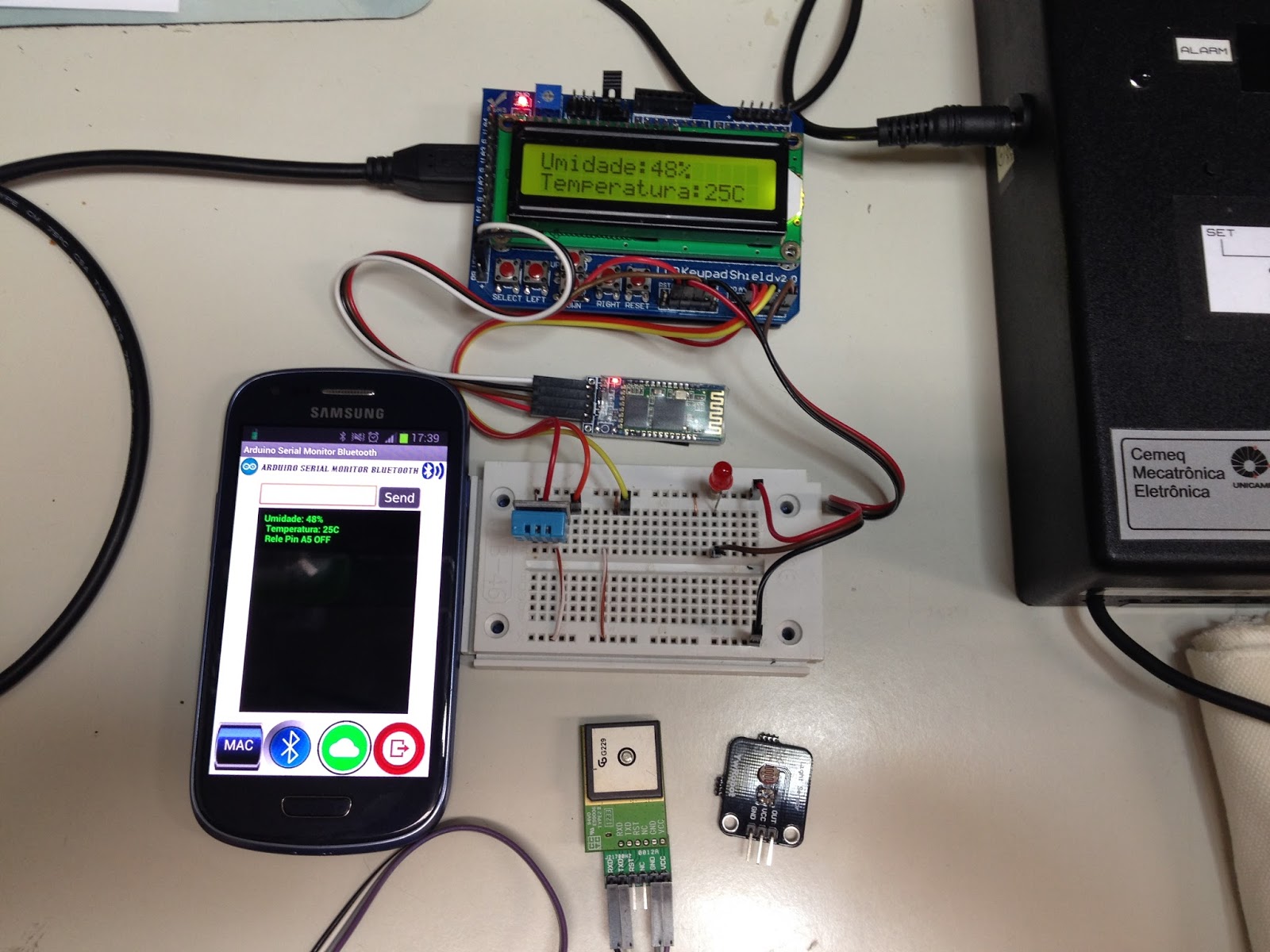 Arduino Android WI-FI Bluetooth: Arduino Monitor Serial Bluetooth
