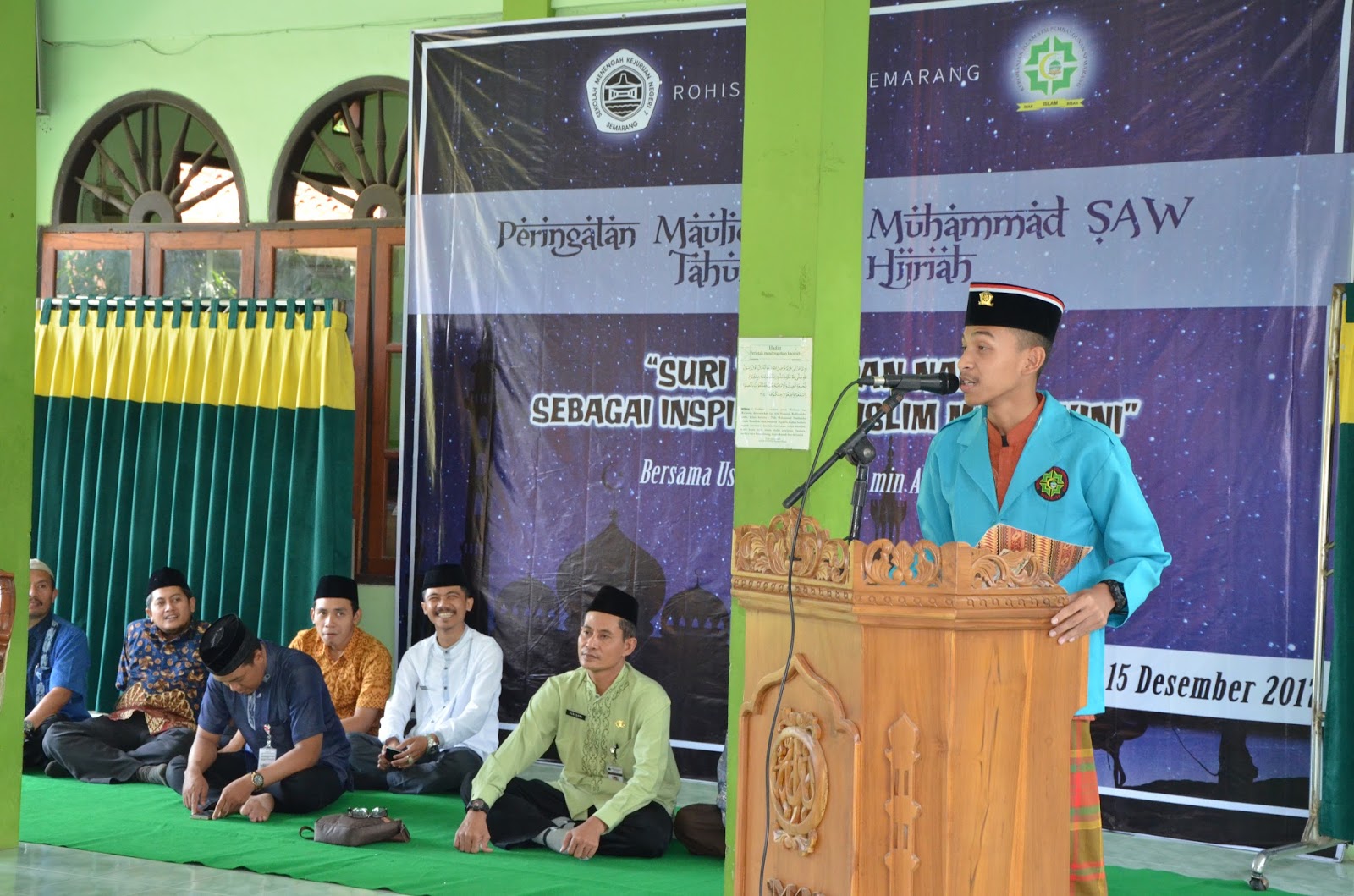 SMK Negeri 7 (STM Pembangunan) Semarang: Pengajian Maulid Nabi Muhammad